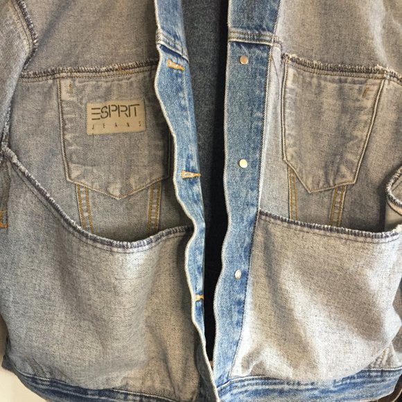 VINTAGE ESPRIT DENIM JACKET - Picture 8 of 9